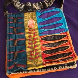 Colorful BOHO Purse Messenger Bag